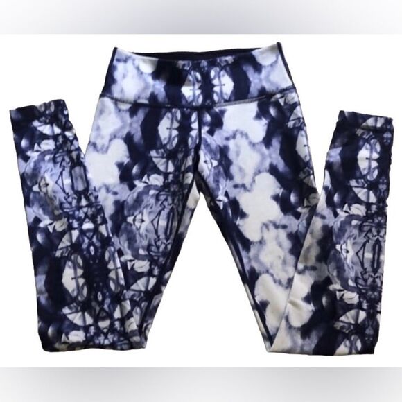 🍋 Lululemon wunder under ink blot leggings size 4 - Picture 2 of 7